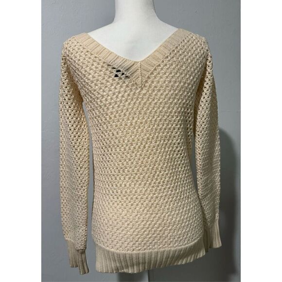 Theory knit sweater 100%wool vneck - Picture 7 of 7
